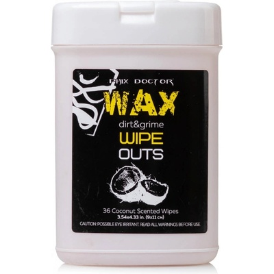Phix Doctor Wax Wipe Outs small 36 ks, 9×11 cm