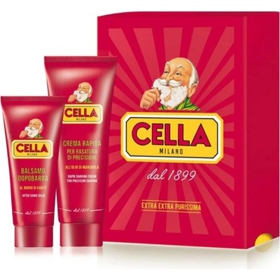 Cella Milano Traditional krém na holení 150 ml + balzám po holení 100 ml sada