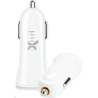 Forcell Зарядно за Кола, Mirror 12v Charger 2.1a IX-21, Бял (IX-21)