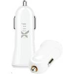 Forcell Зарядно за Кола, Mirror 12v Charger 2.1a IX-21, Бял (IX-21)