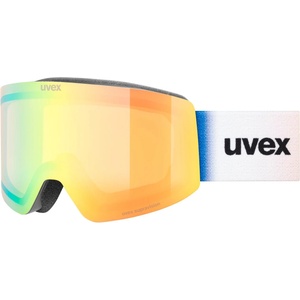 uvex Ски маска Uvex Provoqe FM S1 (VLT 60%) Ski goggles - Black Matt / Mirror Green - размер One Size (417-4825-0111)