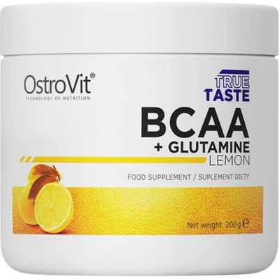 OstroVit BCAA + GLUTAMINE Powder [200 грама] Лимон