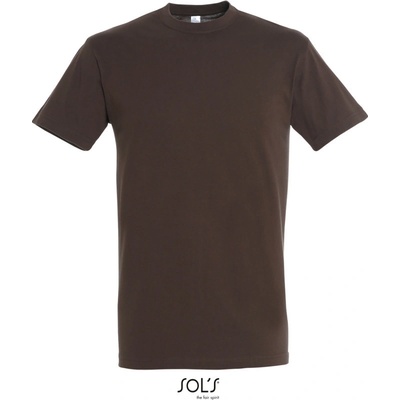 Sol´s Collection tričko Regent krátký rukáv COT25138014000-chocolate