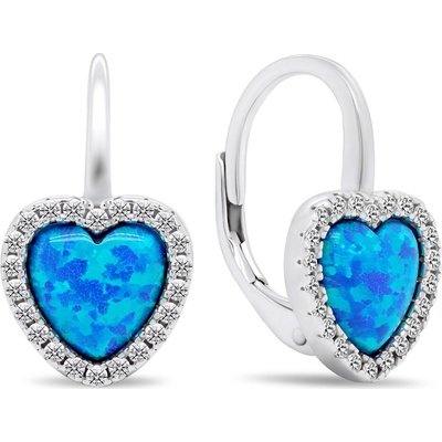 Brilio Silver náušnice EA395WB