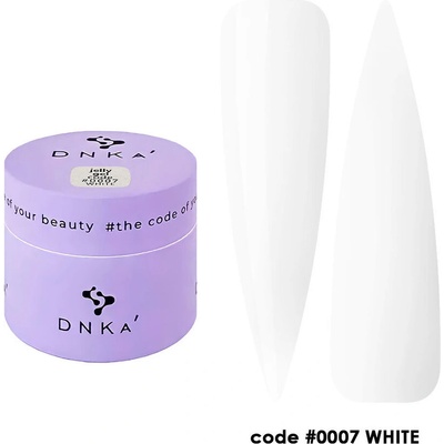 DNKa Гел желе DNKa 007 White15 мл (JGD0007)