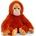 Keel Toys Eкологична плюшена играчка Keel Toys Keeleco - Орангутан, 18 cm (SE6115)