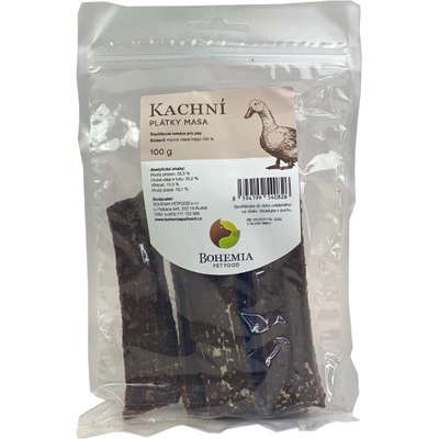 Bohemia Pet Food Kachní plátky 100 g