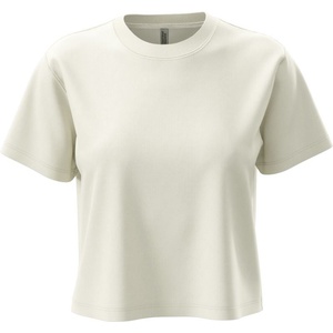 Next Level Apparel N 7610 / Дамски къс топ от плътен памук - цвят костен XL (087610alx04)