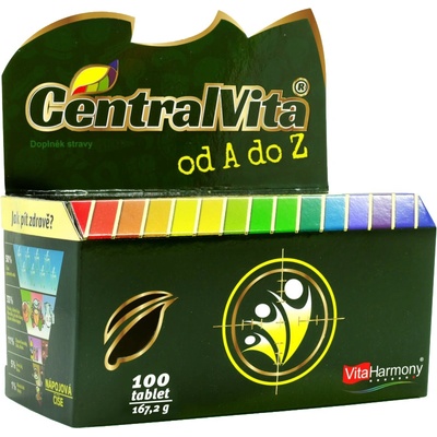 VitaHarmony CentralVita od A do Z Multivitamín 100 tabliet