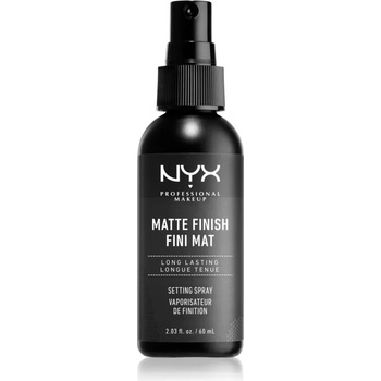 NYX Professional Makeup Makeup Setting Spray Matte спрей за фиксация 01 Matte Finish / Long Lasting 60ml