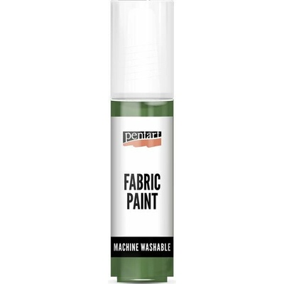Pentart farba na textil 20 ml borovicovozelená