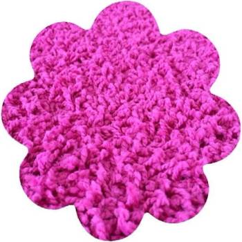 Vopi Color shaggy růžový kytka