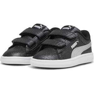 PUMA Детски маратонки Puma Smash 3.0 Glitz Glam V Infant Girl Trainers - Black/Silver