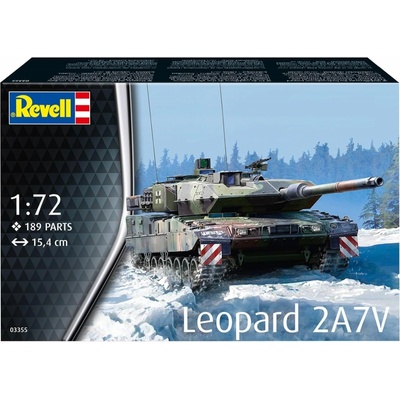 Revell Сглобяем модел Revell - Танк Леопард 2A7V (R03355)