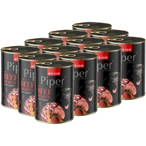 Dolina Noteci Консерва Piper Junior говежди сърца и моркови 12 x 400 г