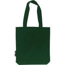Neutral taška z bio bavlny - bottle green 42x38 cm
