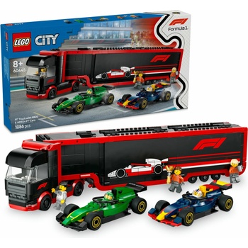 LEGO® City - F1 Truck with RB20 & AMR24 F1 Cars (60445)