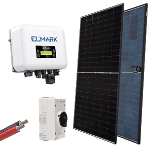 ELMARK On grid СОЛАРНА СИСТЕМА К-Т 1p/5kw С ПАНЕЛ 580w (98sol5000m/7e)
