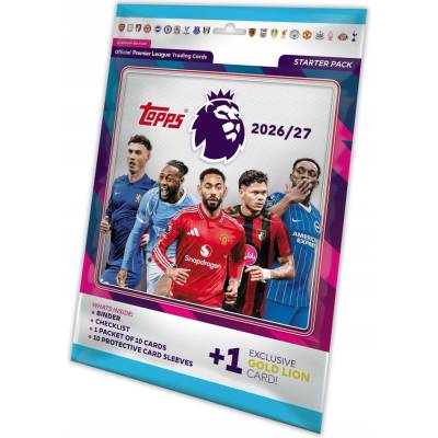 Topps Premier League 2026/27 - Štartovací balíček