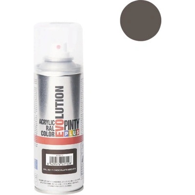 Pinty Plus Evolution akrylový sprej 200 ml RAl8017 hnedá
