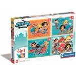 Clementoni DC Comics Superfriends puzzle 12-16-20-24pzs
