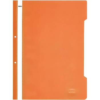 NOKI Папка PVC Noki с перфорация, оранжева Lux