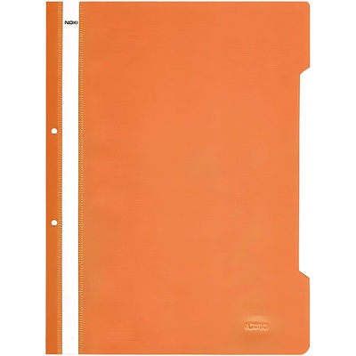 NOKI Папка PVC Noki с перфорация, оранжева Lux