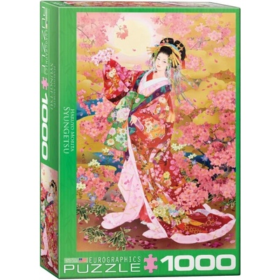EUROGRAPHICS - Puzzle Morita: Syungetsu - 1 000 piese