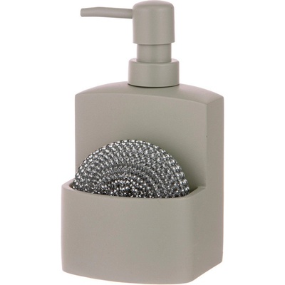 Ladelle Сив диспенсер за сапун от полиресин 250 ml Essentials - Ladelle (80287)