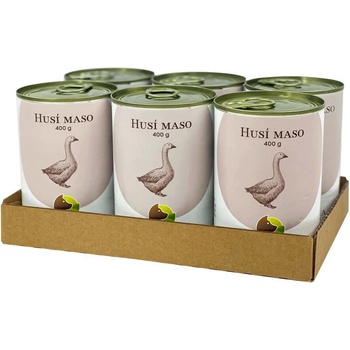 Bohemia Husie mäso vo vlastnej šťave 6 x 400 g