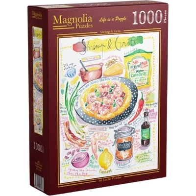 Magnolia Пъзел Magnolia от 1000 части - Вкусни скариди (3312)