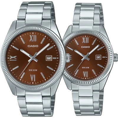 Комплект часовници за двойки Casio MTP-1302DD-5AVDF-LTP-1302DD-5AVDF (MTP-1302DD-5AVDF-LTP-1302DD-5AVDF)
