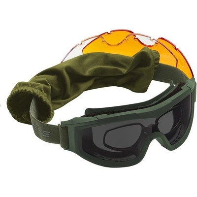 Brýle Swiss Eye taktické uzavřené F-Tac včetně výměných skel a RX clipu zelené – Zboží Dáma