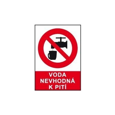 Voda nevhodná k pití, Plast A4