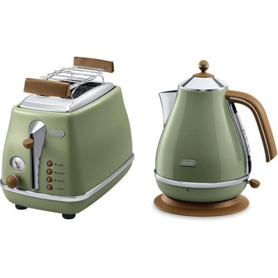 Set DeLonghi Icona Vintage KBOV 2001.GR + CTOV 2103 GR