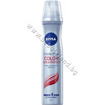 Image 1 of Nivea Лак за коса Nivea Styling Spray Color Care & Protect, p/n NI-86805 - Лак за боядисана коса с екстра силна фиксация (NI-86805)