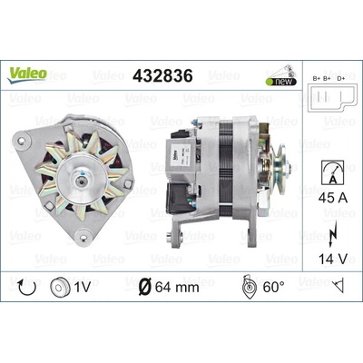 Alternátor VALEO 432836