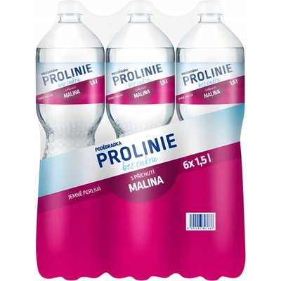 Poděbradka ProLinie Jemně perlivá malina 9 l