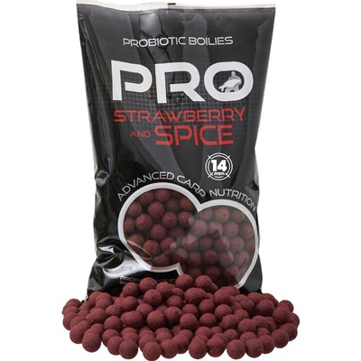 Starbaits Boilie Pro Strawberry Spice 800 g 24 mm