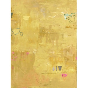 Malerifabrikken Ръчно рисувана върху платно картина 88x118 cm Yellow Petite - Malerifabrikken (501-700212-090120-SB)