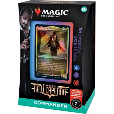 Wizards of the Coast Magic The Gathering Streets of New Capenna Commander Deck MAESTROS MASSACRE