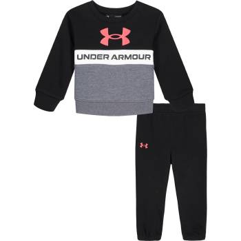 Under Armour Бебешки комплект Under Armour Logo Hoodie Set Babies - Black