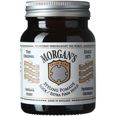 Morgan's Vanilla & Honey pomáda na vlasy s extra silnou fixáciou 100 ml
