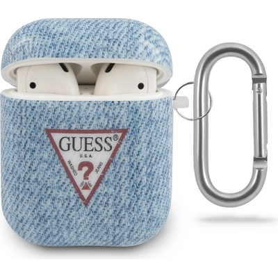 Guess Denim Triangle puzdro pre AirPods 1/2 GUACA2TPUJULLB