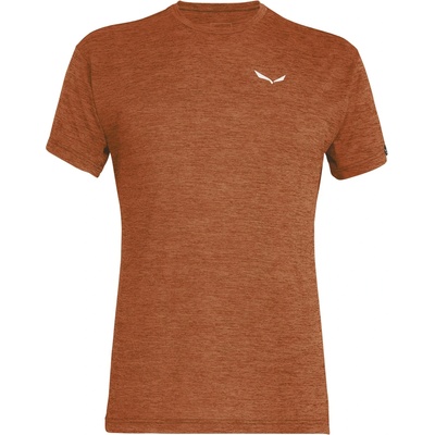 Salewa Мъжка спортна тениска Salewa Puez Melange Dry S/S Tee T-shirt - Bombay Brown Melange - размер 46 (EU) (016-3030-1911)
