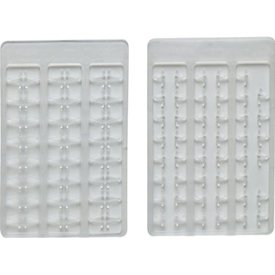Mivardi Boilie stoppers V medium clear 48ks rack