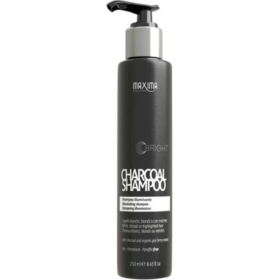 Maxima Charcoal rozjasňující šampón pro blond 250 ml