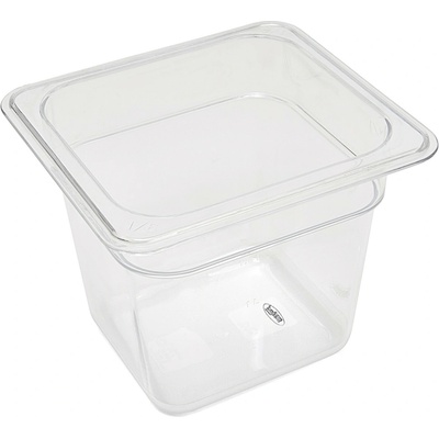 Gastronádoba 1/6 GN - hloubka 15 cm - 17,6 x 16,2 cm - polykarbonát