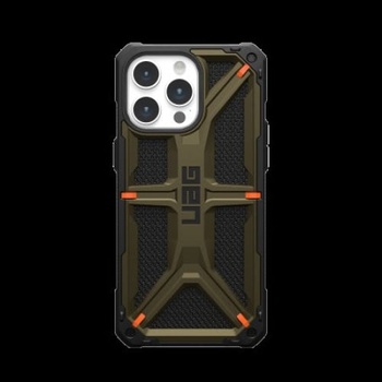 Urban Armor Gear Кейс UAG Monarch за iPhone 15 Pro Max, kevlar element green (KXG0074478)