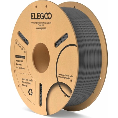Elegoo PLA 1,75 mm 1 kg Vesmírně šedá